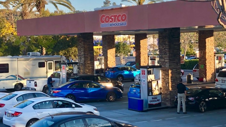 Costco Gas Price in San Diego